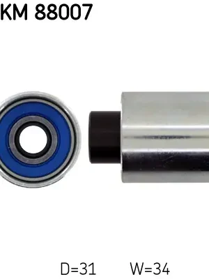 Vratná/vodicí kladka, ozubený řemen SKF VKM88007 Top Prodej